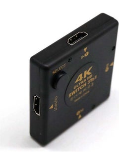 Wozlo 4K Supported HDMI Switch 3 Port HDMI Multiplexer Ultra HD Multiplier 4KX2K 3840X2160P  - Image 2