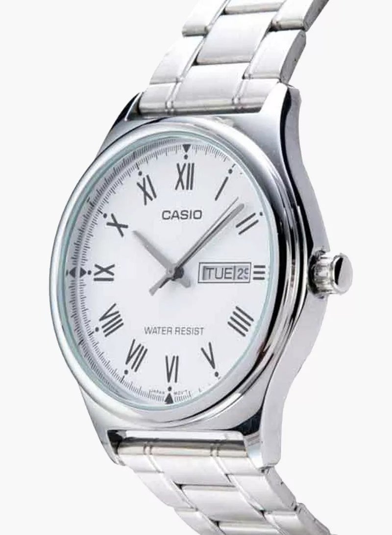 CASIO Silver Stainless Steel Men Watch  MTP-V006D-7BUDF - Image 2
