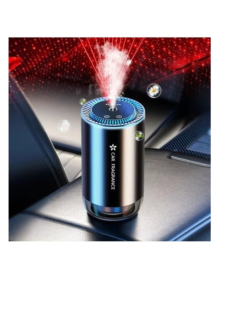 Denx DENX Smart Ceiling Diffuser with Stars for Car, Home and Office with Special Lights and Scented Bottle  - Image 2