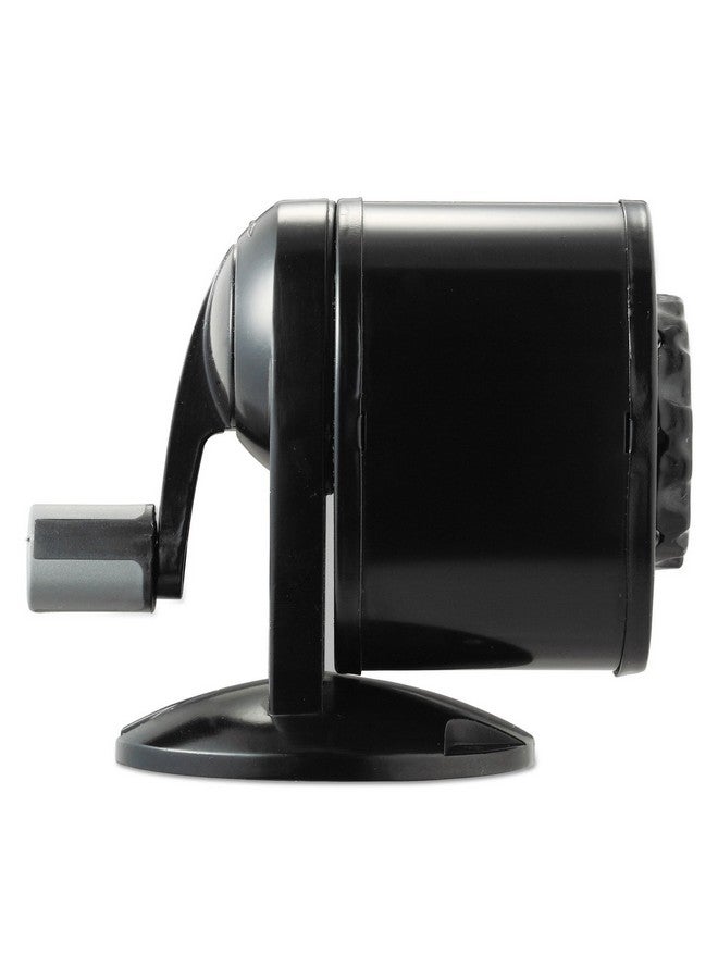 بوستيتش مبراة أقلام يدوية Mps1Blk مثبتة على الحائط/الطاولة، لون أسود - Image 4