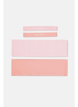 Tchibo Fitness Resistance Bands, Pink  - Image 2
