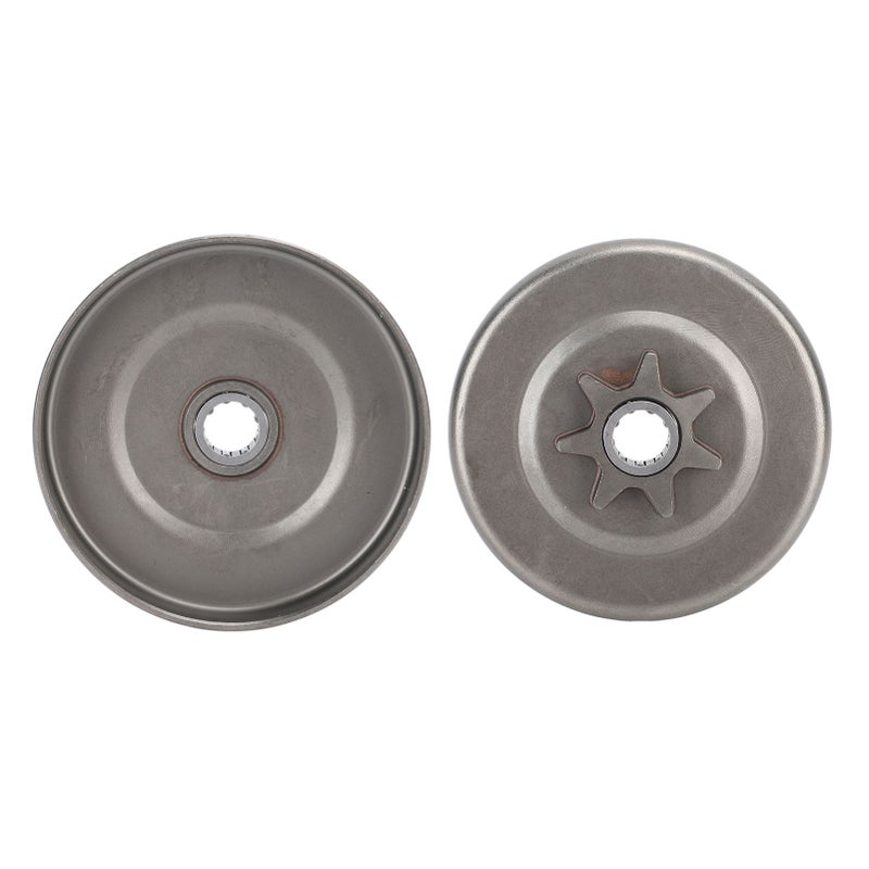 Chainsaw Clutch Drum Sprocket Kit: Premium Iron Rustproof High Hardness - Easy to Install Chainsaw Replacement Parts for Chainsaw Repair and Maintenance - Image 3