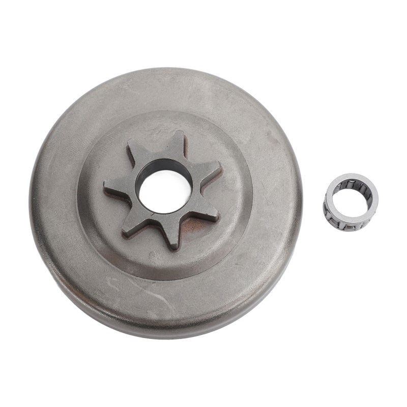 Chainsaw Clutch Drum Sprocket Kit: Premium Iron Rustproof High Hardness - Easy to Install Chainsaw Replacement Parts for Chainsaw Repair and Maintenance - Image 1