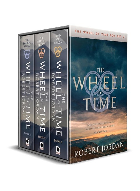 The Wheel of Time Box Set 2: Books 4-6 (The Shadow Rising, Fires of Heaven and Lord of Chaos)