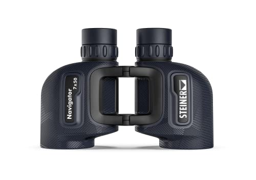 Steiner Navigator 7x50 Binoculars - Magnification 7X - High Contrast Optics - Floating Prism System - Sports-Auto Focus - Delivers Excellent Image Clarity, Navy Blue (2342, New Version) - Image 2