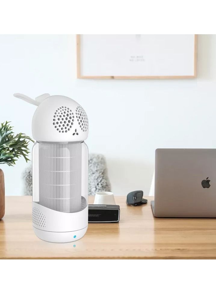 Air Purifier with True Hepa Filter in Beautiful Rabbit Style with 38 degrees rotation - Image 1