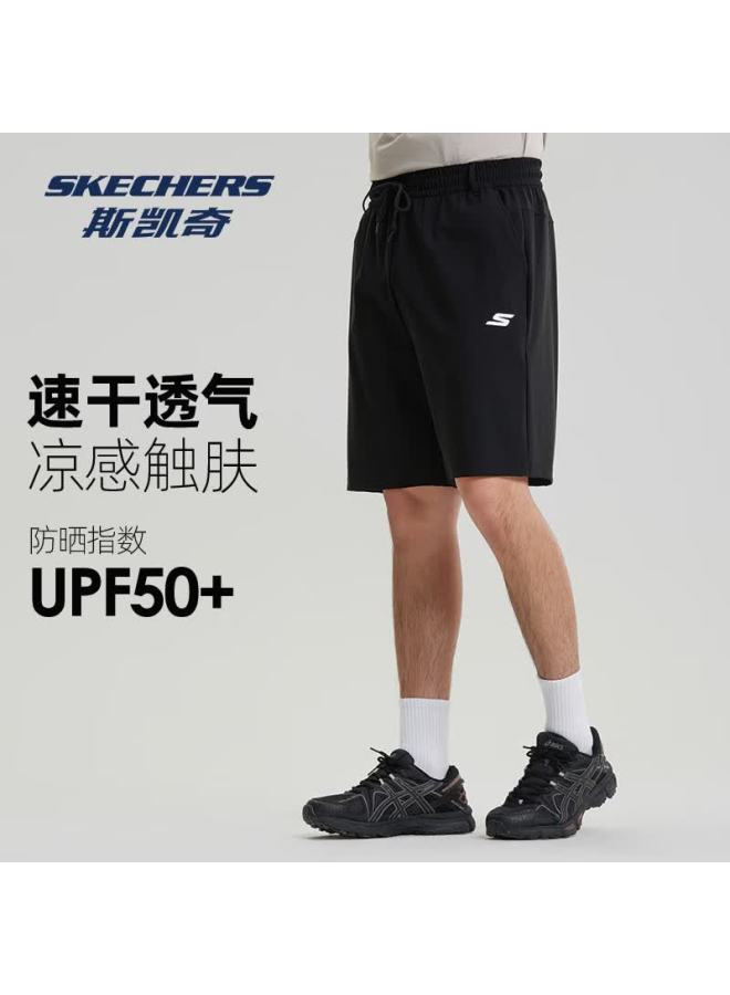 Skechers Men's Shorts Summer New Outdoor Sports Comfortable Cooling Breathable Quick-dry Five-point Pants