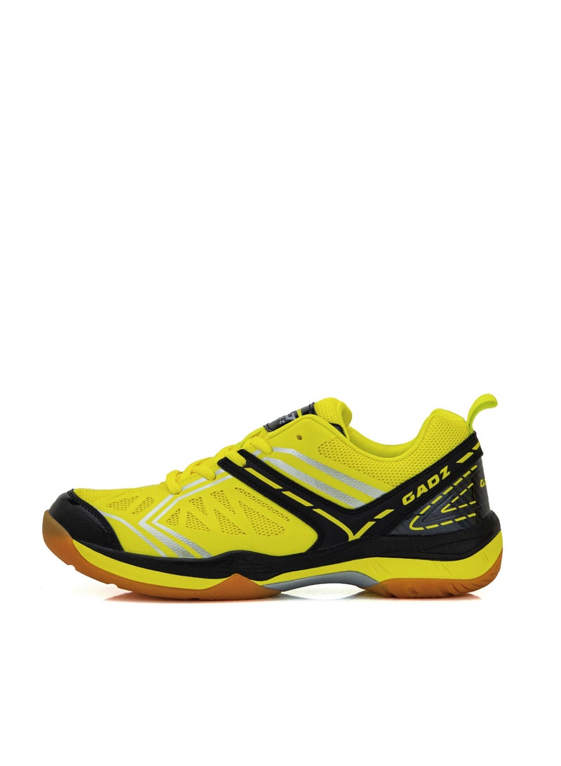GADZ Gadz Smash Series Badminton/ Tennis/ Indoor Court/ Training Sports Shoe MG1002-4 Yellow/Black  - Image 3