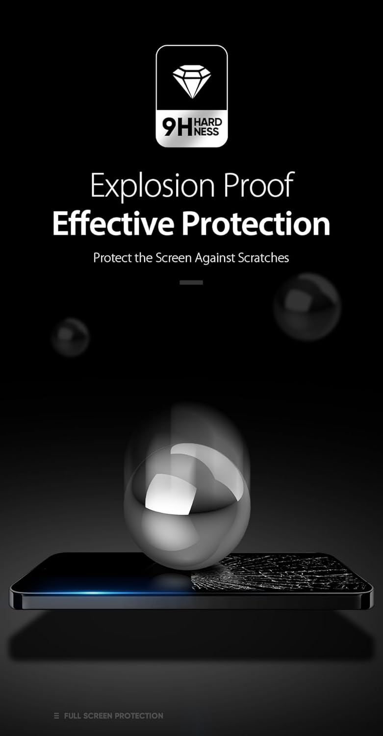 XTRENGTH Advanced HD+ Gorilla Tempered Glass Screen Protector Designed for OnePlus Nord 5 5G - Edge to Edge Full Screen Coverage with Easy Installation Kit (Anti-Scratch) - Image 2