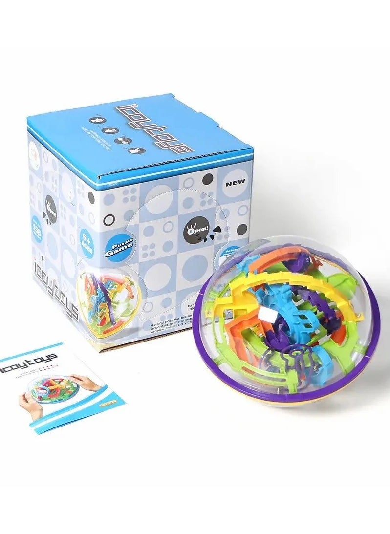 null - 3D Transparent Ball Maze – Brain Teaser and Puzzle Game for Kids - Image 1