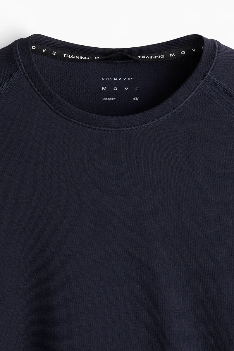 H&M Muscle Fit Sports T-shirt with DryMove™