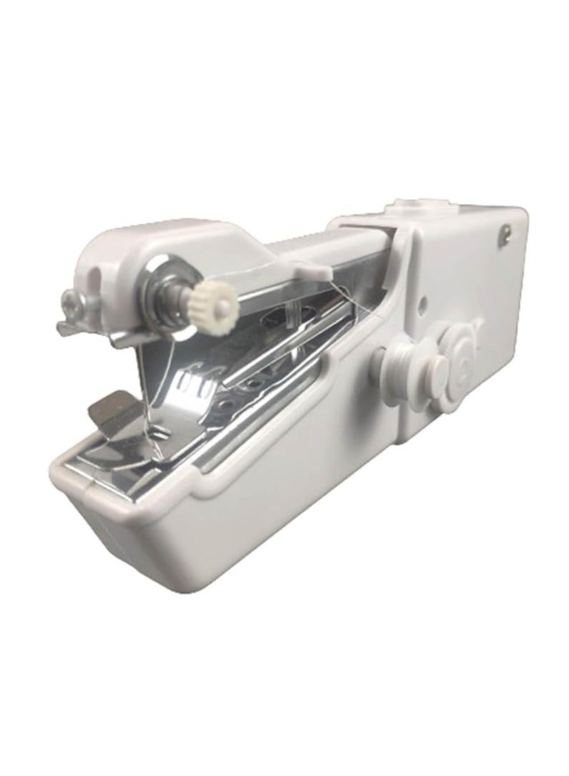 عام آلة خياطة محمولة صغيرة باليد، آلة خياطة كهربائية مع ملحقات، آلة خياطة لاسلكية للمبتدئين، آلة خياطة محمولة كهربائية - Image 1