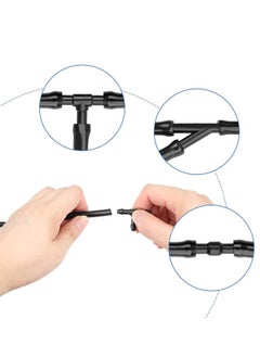 Muyixin Windshield Washer Hose Kit, 5M Hose +12 Connectors +2 Fan Nozzles +2 Gaskets  - Image 3