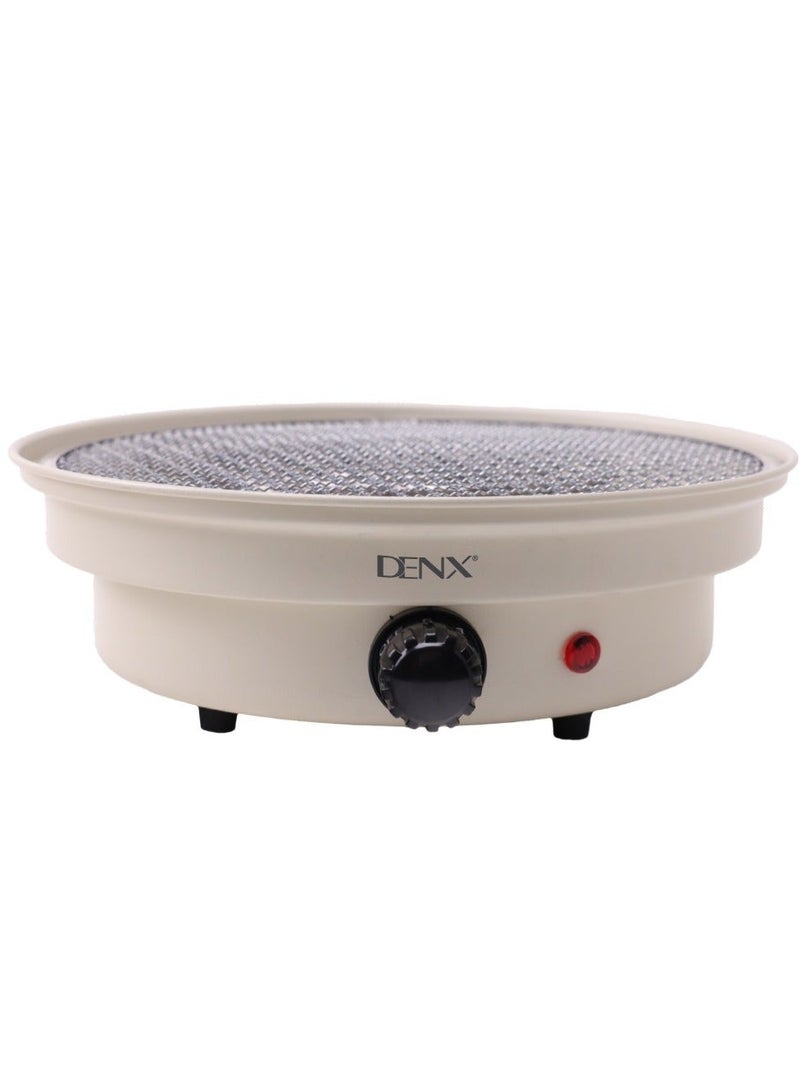 Denx Electric Grill - Smokeless indoor barbecue grill with non-stick surface, high-efficiency heating, and easy cleaning - Image 3