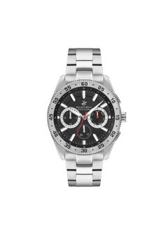BEVERLY HILLS POLO CLUB Men's Analog Tonneau Shape Metal Wrist Watch BP3409X.350 - 46 Mm  - Image 1