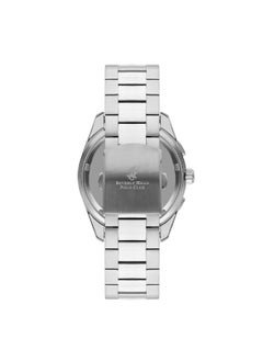 BEVERLY HILLS POLO CLUB Men's Analog Tonneau Shape Metal Wrist Watch BP3409X.350 - 46 Mm  - Image 3