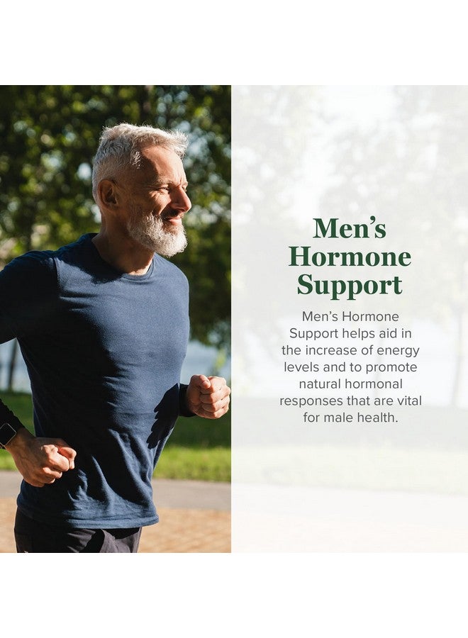 Global Healing Center Men's Hormone Support - Organic Liquid Supplement with Tribulus Terrestris - 2 Fl Oz - Image 2