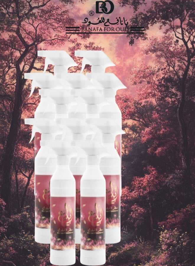 Banafa 12 Pieces Ebdaa Air Freshener 500ML - Image 1