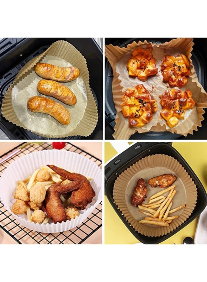 SKAFA Air Fryer Liner Round 20CM 100 Pcs | Air Fryer Paper Plate, Baking Paper, Parchment Paper, Non-Stick Oil-Proof. - Image 5