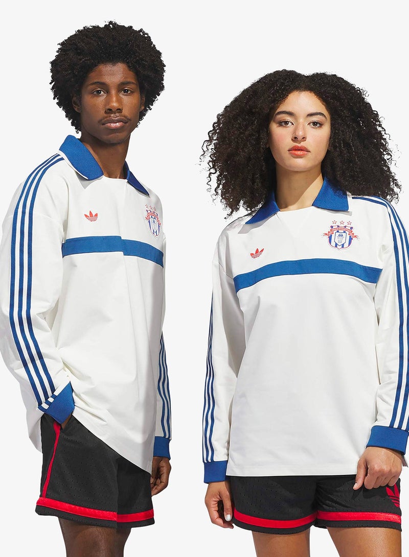 Adidas Basketball Courtside Polo Shirt - Image 1