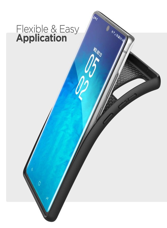 إنكاسد جراب مشبك حزام لهاتف Galaxy Note 20 Ultra (Thin Armor) غطاء نحيف بمقبض مع حافظة - أسود (Note 20 Ultra) - Image 3