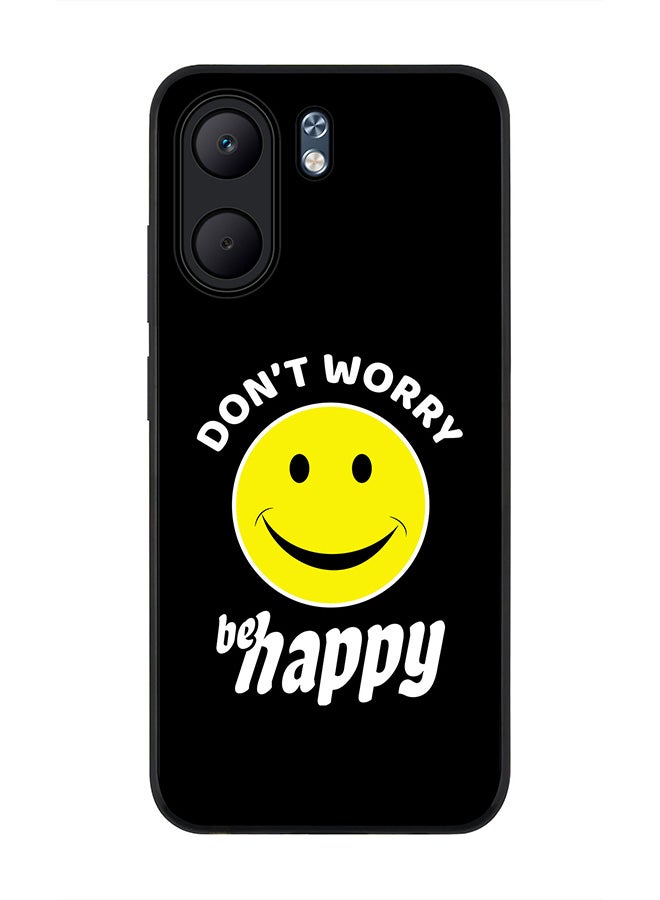Stylizedd For Oppo A5x 5G / A5x 4G Case,Slim fit Camera Protection, Shockproof Thin Phone cover  - Don't worry be happy
