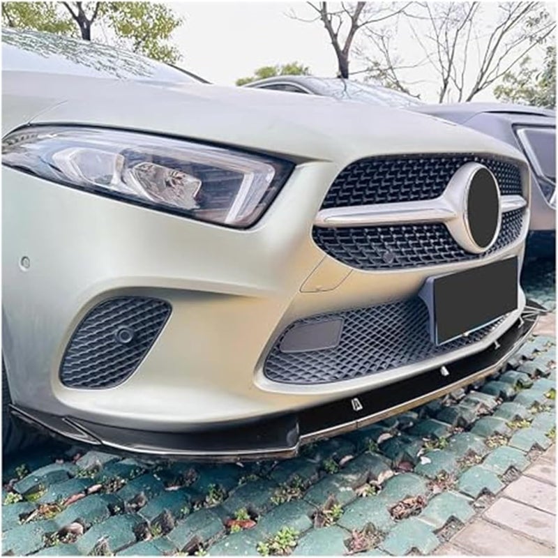 Yurefax Front Bumper Lip Spoiler for Mercedes-Benz A-Class - Image 4