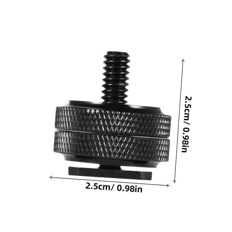4 PCS Tripod Screw Adapter with Hot Shoe Mount for Camera Microphone LED Light Accessories - Image 3