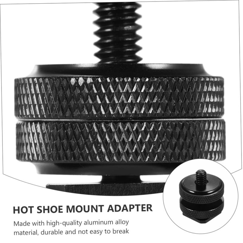4 PCS Tripod Screw Adapter with Hot Shoe Mount for Camera Microphone LED Light Accessories - Image 5