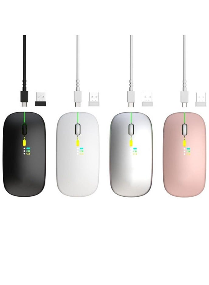 White wireless mouse PT-20 - Image 2