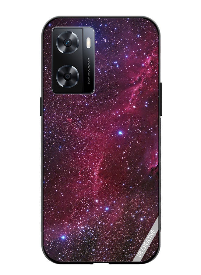 VR CREATIVE Protective Case Cover For OnePlus Nord N20 SE Galaxy Stars Space Design Multicolour - Image 1