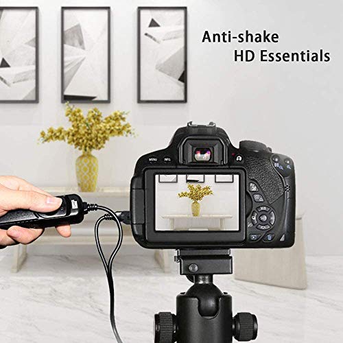 PIXEL RC-201/E3 Remote Switch Shutter Release Cord for Canon EOS Rebel T6 T7 T5 EOS R R6 Mark II R6 R7 R8 R10 R100 RP T8i T7i T6s T6i T5i T4i SL3 SL2 90D 80D 70D 77D M5 M6 Mark II SX70 SX60 & More - Image 5