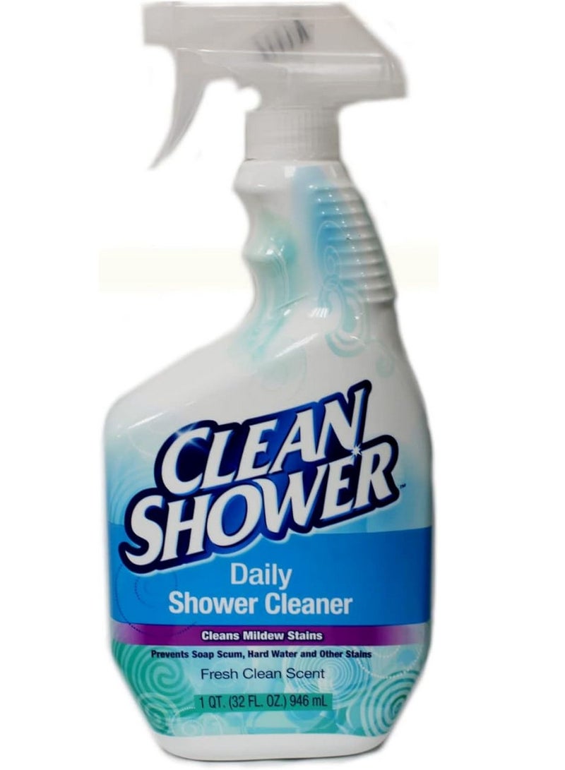 Clean Shower Daily Shower Cleaner Fresh Clean Scent 946 ML - Image 1