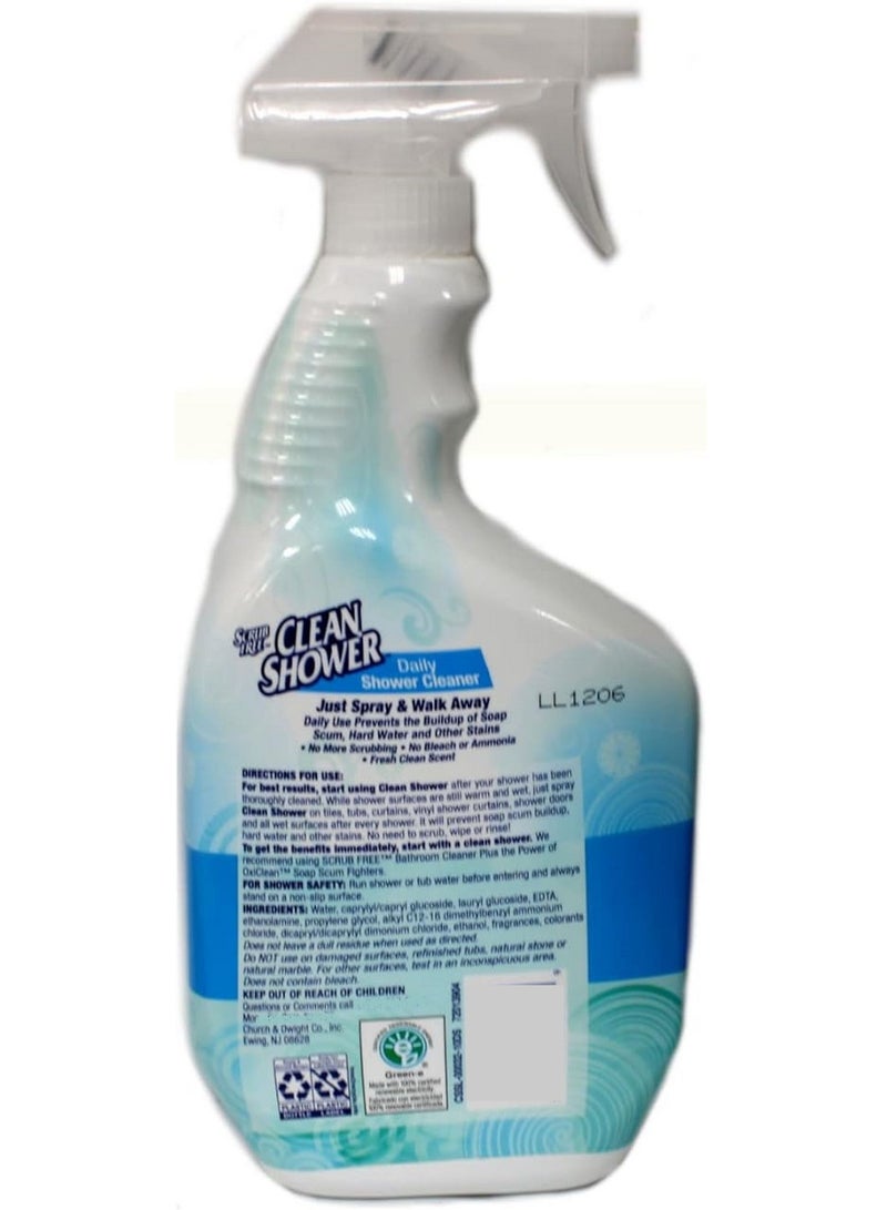 Clean Shower Daily Shower Cleaner Fresh Clean Scent 946 ML - Image 4