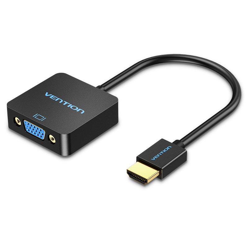 Supply Weixun Acr Series Hdmi To Vga Converter Black 0.15 M With Audio Power Supply - Image 1