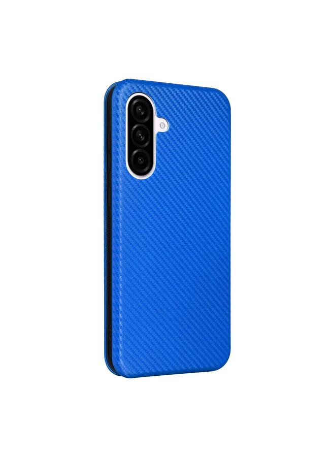 S-TOP Case For Samsung Galaxy A56 5G Carbon Fiber Texture Flip Leather Phone Case - Image 3