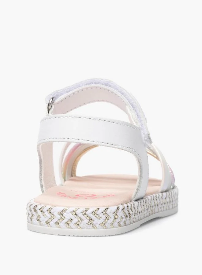 Pablosky Girls Hook & Loop Strap Sandals Ramadan Collection