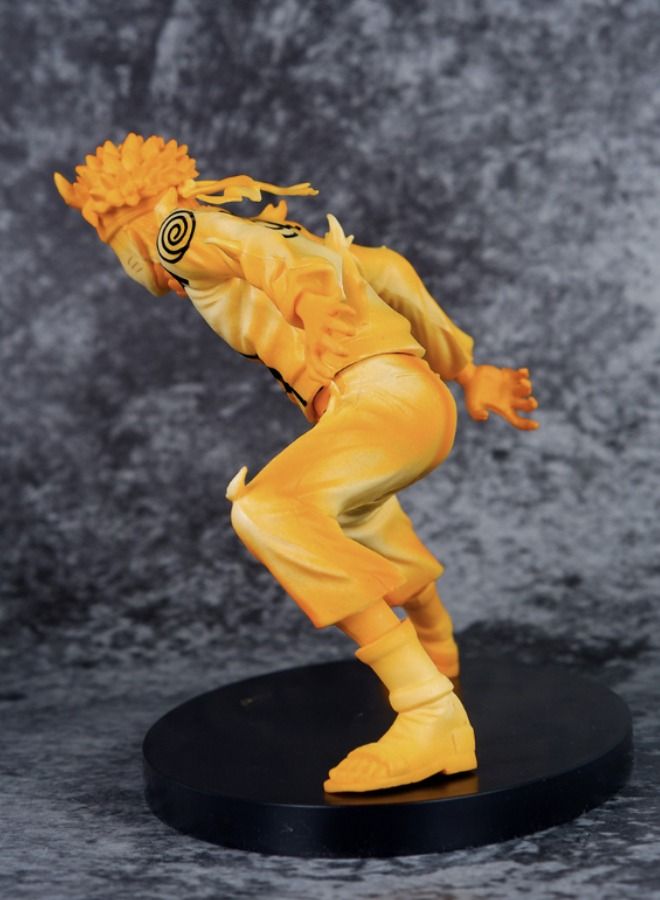 Naruto Anime Naruto Action Figure with Base, Rikudousennin Modo Figure Toy, Anime Realistic Statue Figure, Office Desktop Decoration Ornaments, Super Collectible Model Statue Anime Figure Toy 15CM - Image 5