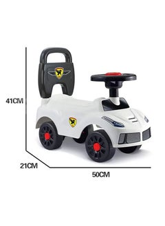 AGD Ride-On Toy Car Comfortable Durable for Baby with Removable Backrest  - Image 3