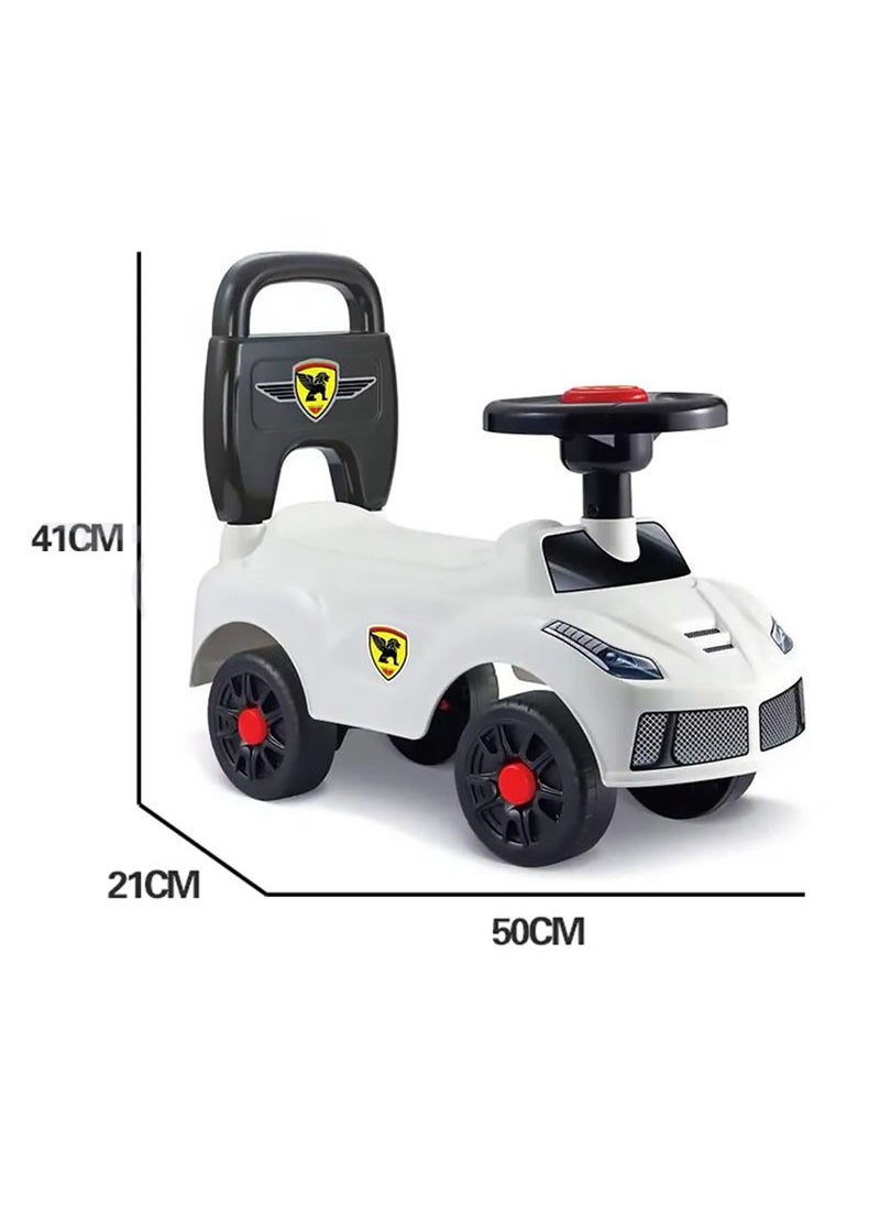 AGD - Ride-On Toy Car Comfortable Durable for Baby with Removable Backrest - Image 1