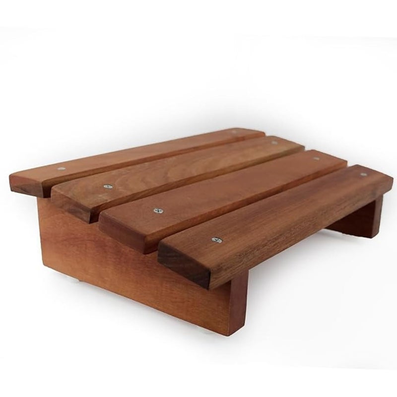 Timberz Footrest Under Table for Office Home Wooden Step Stool Under Desk Foot Rester Office Chair Home Under Desk Foot Rest