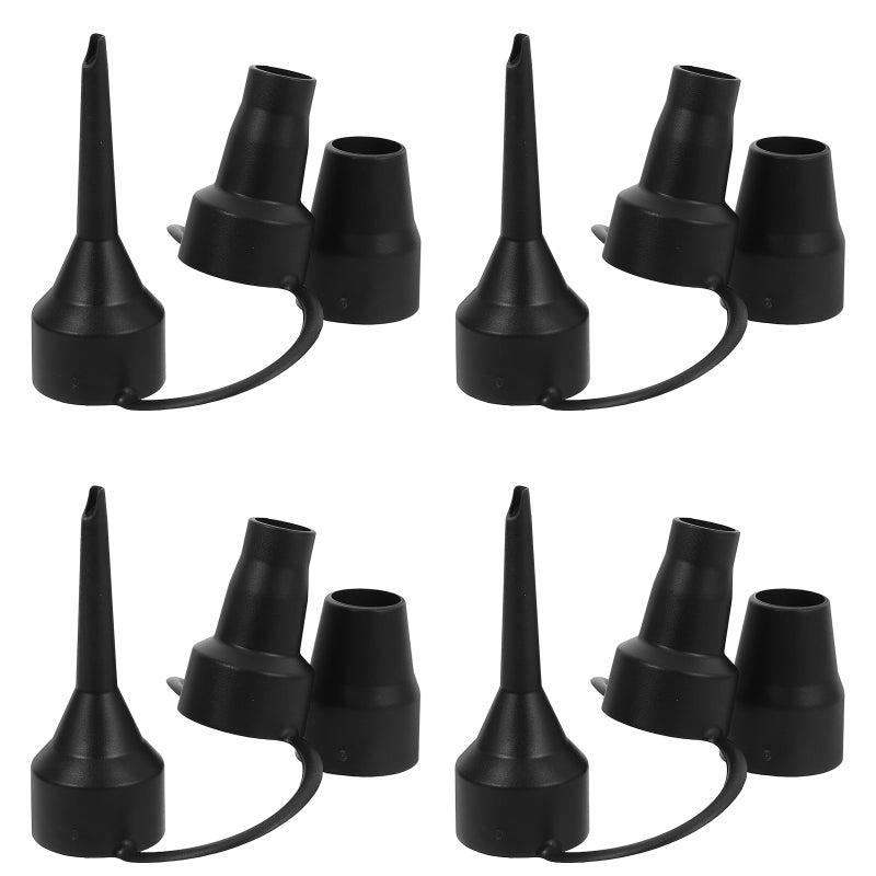 4Pcs Replacement Nozzles Pump Nozzles Replacement Nozzles Air Mattress Pump Nozzles - Image 1