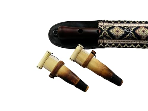 Theodoros Armenian Duduk, 2 Professional Reeds, Apricot Wooden Duduk, National Taraz Case, Playing Instruction - Image 3
