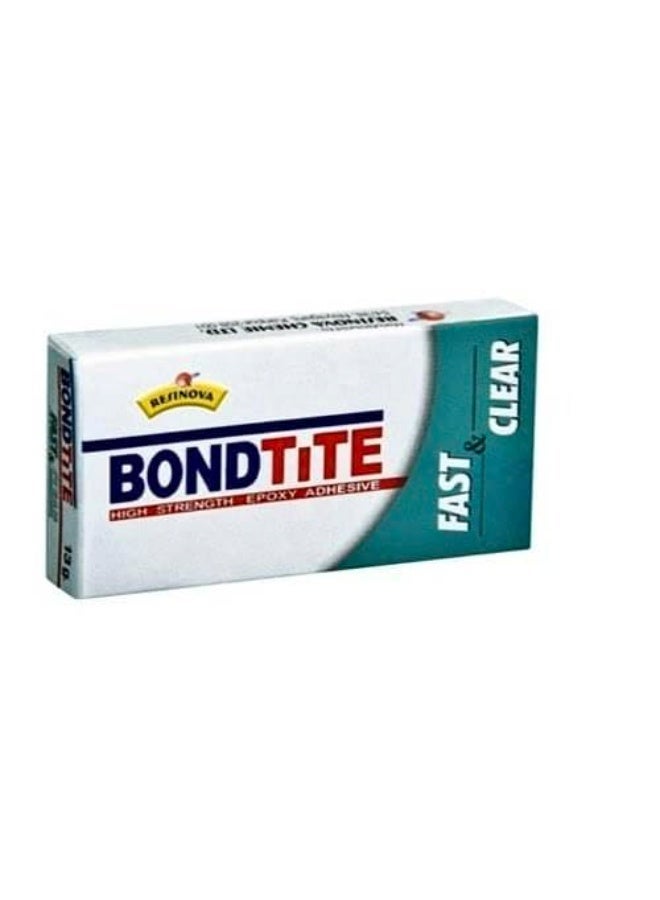 استرال لاصق إيبوكسي ASTRAL Bondtite سريع وشفاف (5 دقائق)؛ يُستخدم لربط مختلف الأسطح والمواد مثل المعادن، والسيراميك، والخشب، والكروم، والخرسانة، والرخام، والزجاج، والألياف الزجاجية، والبلاط، وغيرها. (36 غراماً) - Image 2