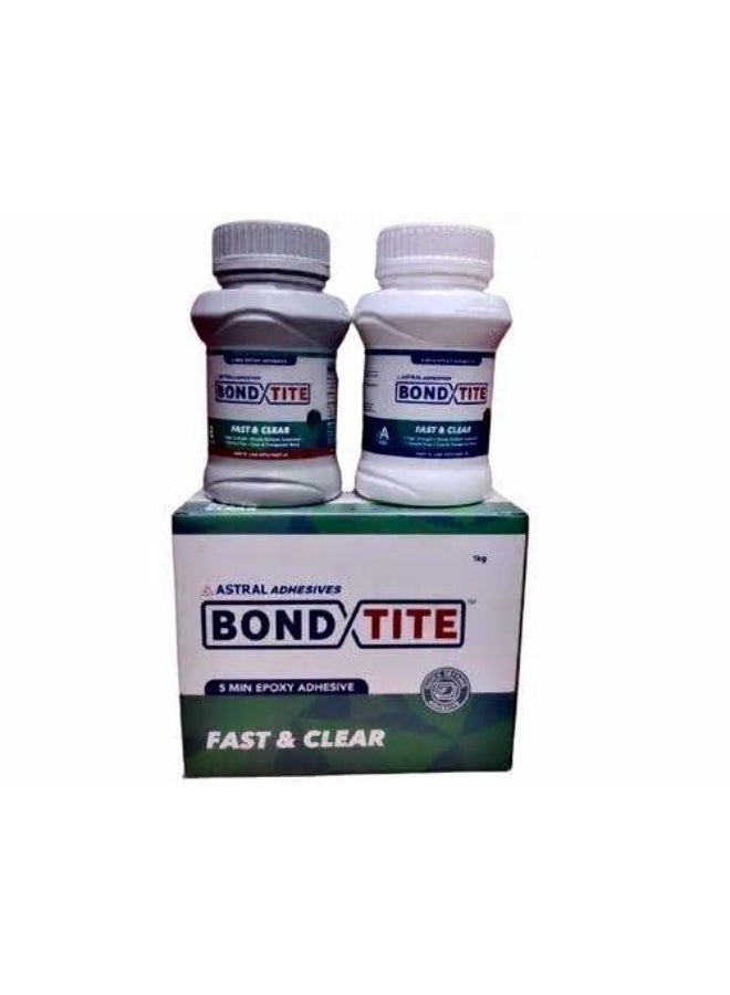 استرال لاصق إيبوكسي ASTRAL Bondtite سريع وشفاف (5 دقائق)؛ يُستخدم لربط مختلف الأسطح والمواد مثل المعادن، والسيراميك، والخشب، والكروم، والخرسانة، والرخام، والزجاج، والألياف الزجاجية، والبلاط، وغيرها. (36 غراماً) - Image 3