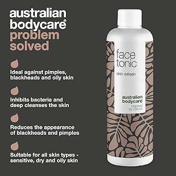 AUSTRALIAN BODYCARE Face Tonic 150ml Alcohol Free face Tonic with Tea Tree Oil Cleanser for Blemishes Spots pimples and Acne Prone Skin Natural Pharmaceutical Grade Australian Tea Tree Oil - Image 3