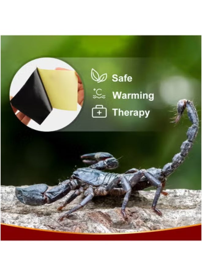 سوميفون عبوتان من كريم العناية بالرقبة والكتف والخصر والساقين من سموم العقرب للاستخدام الخارجي، 8 رقع/عبوة - Image 4