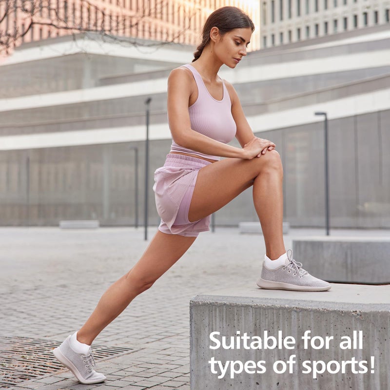 PAPLUS 6 Pairs Ankle Compression Socks for Women, Running Socks with Heel Tab, Cushioned Low Cut Athletic Socks - Image 2