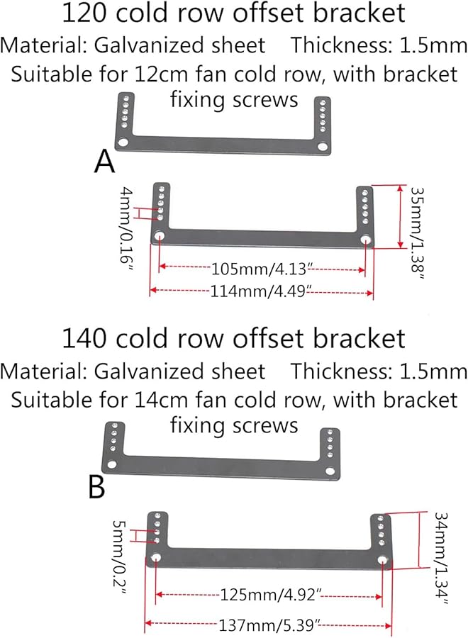 Radiator Offset Mounting Bracket Black For 011D And 011 Air b - Image 4