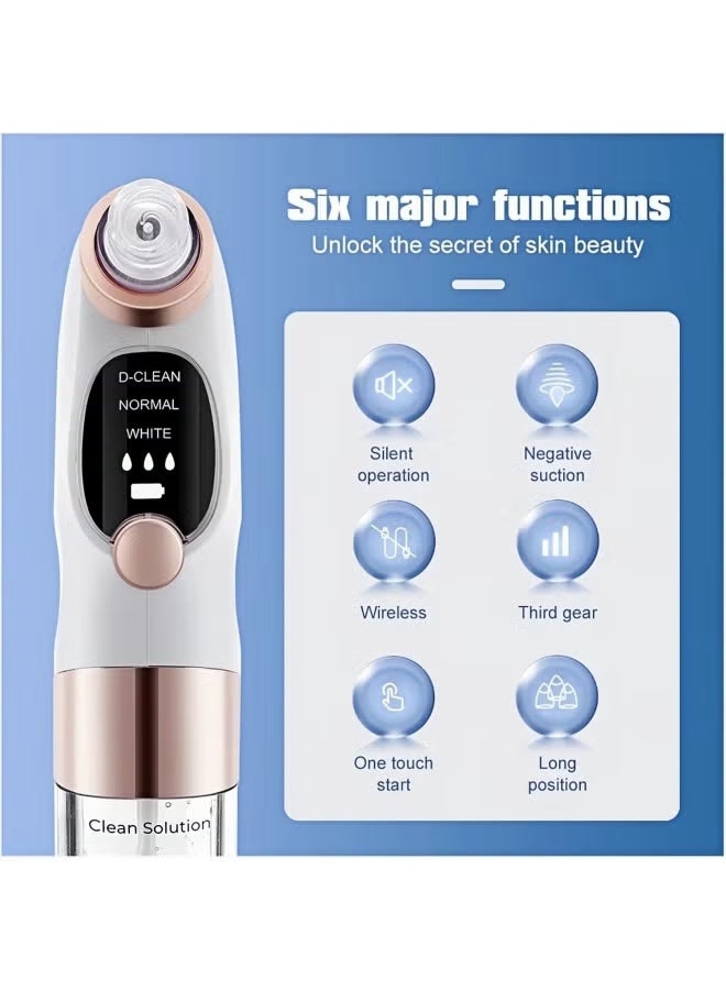 Blackhead Remover Pore Vacuum Cleaner Electric Micro Small Bubble Facial Cleasing Machine USB Rechargeable Beauty Device - Image 2